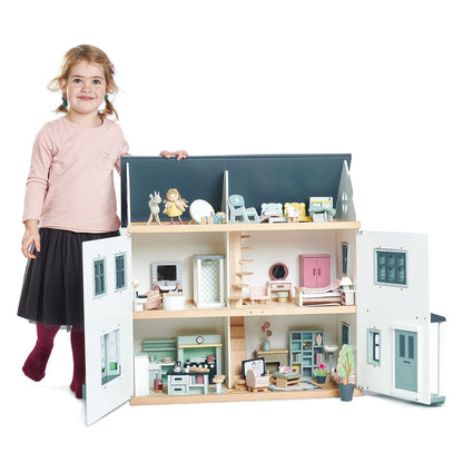 Tender Leaf Toys - Dovetail Dollhouse Accessories - Detailed Wooden Furniture Sets and Room Decor - Encourage Creative and Imaginative Fun Play for Children - Age 3+