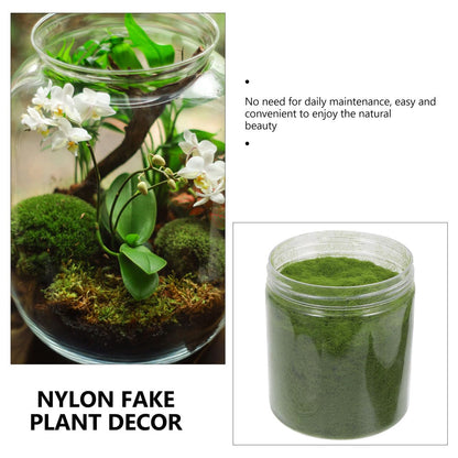 FAVOMOTO Static Grass Powder, Artificial Plants Static Grass Mixed Model Sward Moss Powder Turf Diorama Supplies Fake Sward Miniature Landscape Scenery for DIY Craft Decor