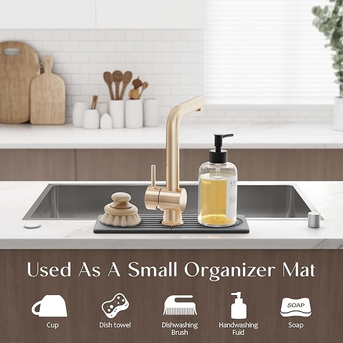 Diatomite Kitchen Faucet Mat