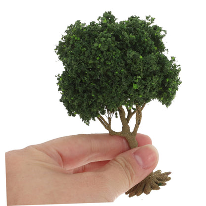 YARNOW Landscape Tree Model 3.93 Inch Miniature Trees for Model Train Scenery Architectural Models Realistic Fake Trees for DIY Crafts and Scenic Layouts