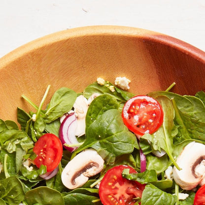 Rustic Wood Bowls for Serving Salads (Medium (11-12"))