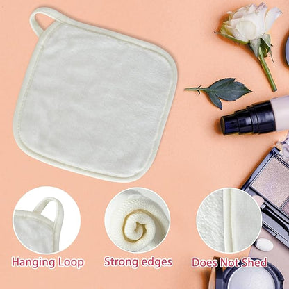 Makeup Remover Cloth, Makeup Remover Pads Microfiber Face Washcloth
