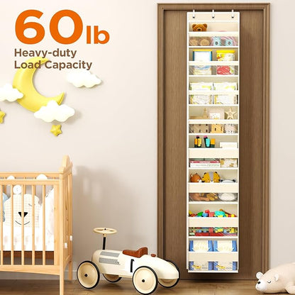 Over The Door Organizer, 8 Shelf Door Hanging Organizers