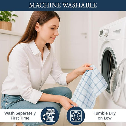 LANE LINEN Cotton Kitchen Towels Set, Quick-Drying Dish Towels, Premium Hand
