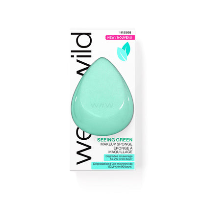 wet n wild Makeup Sponge - Low Product Absorption for Streak-Free Application, Effortless Blending Beauty for a Smooth Professional Looking Finish, Cruelty-Free & Vegan-Pink