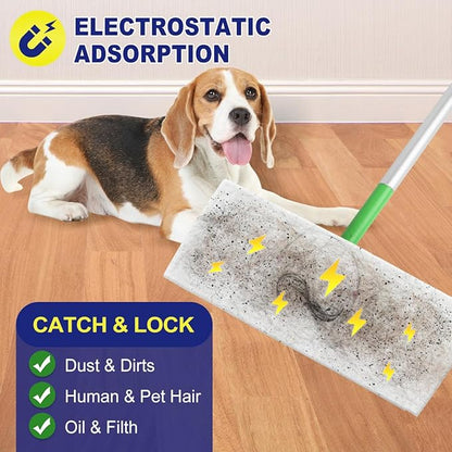 Orighty Dry Sweeping Cloths, Mop Pads Refills Compatible