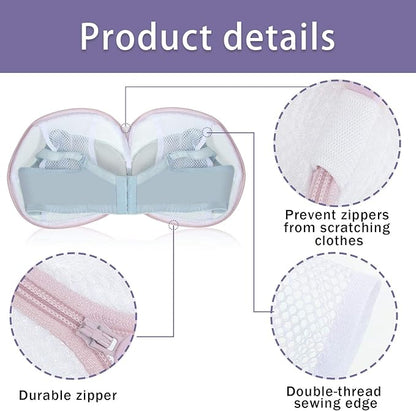 Shappy 6 Pieces Bra Washing Bag