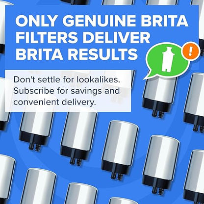 Brita Faucet Mount Water Filter System, No-Wait Filtration, Easy Install