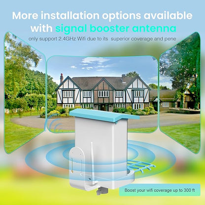 Smart Bird Feeder with Camera, 2K HD, Dual Granary, AI Identify 16,000+ Birds, Auto-Capture, Motion Detection, 5W Solar, 170° Wide View, Ideal Gift for Birds Lovers, Outdoor Bird Watching.