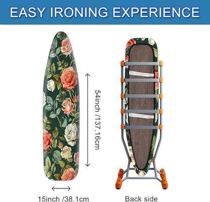 Vintage Rose Ironing Board Cover Stretch Fabric