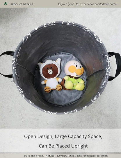 Round Waterproof Laundry Basket、Foldable Storage Basket、Laundry Hampers