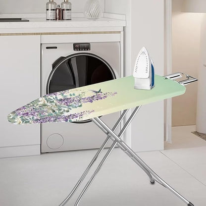 Hummingbird Lavender Ironing Board Cover Heat Reflective Anti-dust, Soft Fabric
