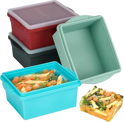 2 Cup Silicone Freezer Trays