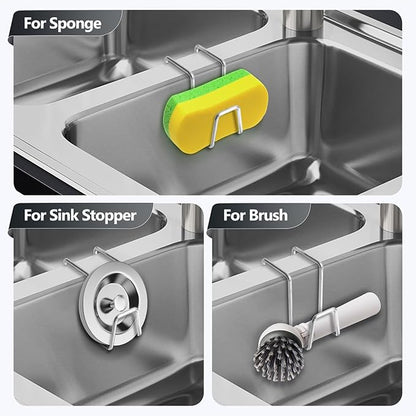 2 Pack Sponge Holder for Kitchen Sink