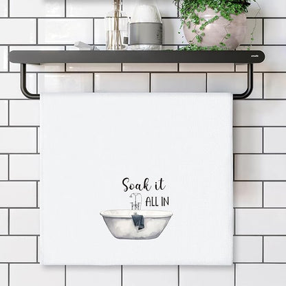 GROBRO7 Funny Sayings Hand Towel