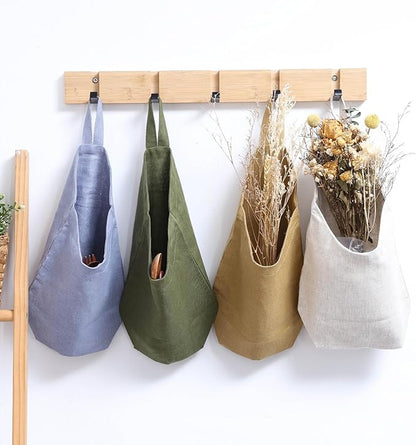 100% Linen Hanging Bags