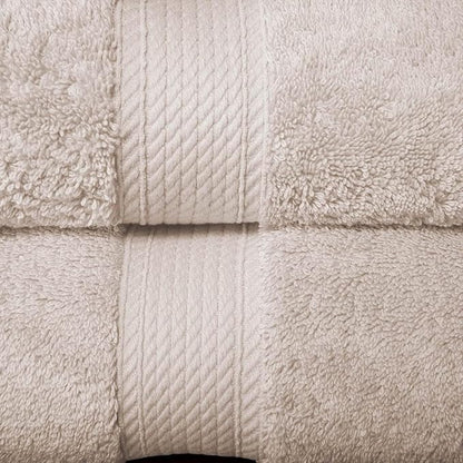 SUPERIOR Egyptian Cotton Pile 10 Piece Towel Set, Includes 2 Bath, 4 Hand