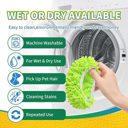 Reusable Mop Pads Compatible