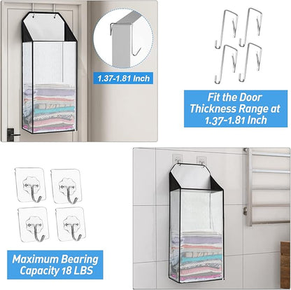 MaxGear Hanging Laundry Hamper, Over the Door Hamper