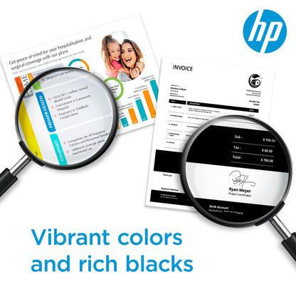 HP 206A Black Toner Cartridge | Works with HP Color LaserJet Pro M255, HP Color LaserJet Pro MFP M282, M283 Series | W2110A , 1 Count ( Pack of 1)