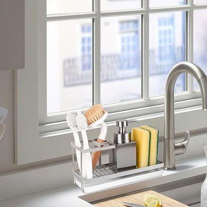 Toothbrush Holders for Bathrooms, Stainless Steel Tooth Brushing Holder