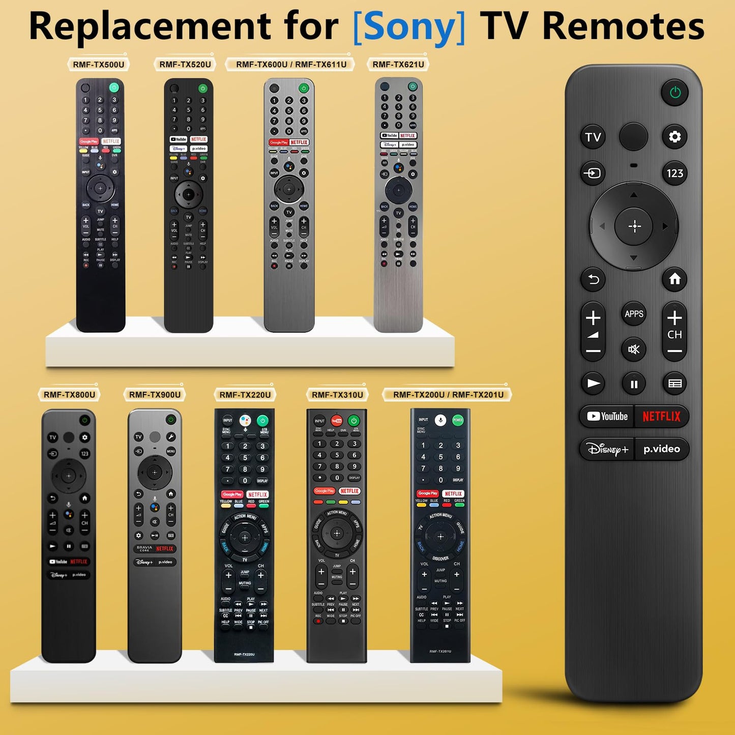 Voice Magic Remote for LG-Smart-TV-Remote Control Replacement, AKB75855501 AN-MR20GA MR19BA MR18BA MR650A with Voice Recognition and Pointer Function