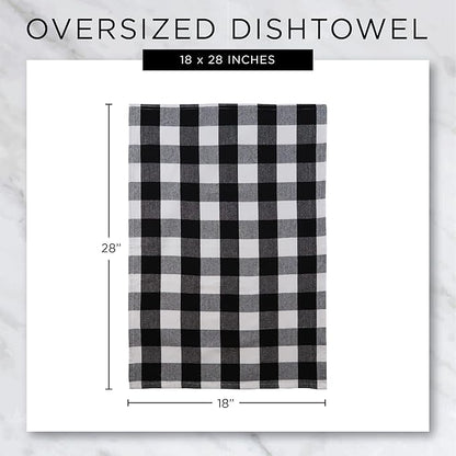 DII Cotton Dish Towel Set Damask Print