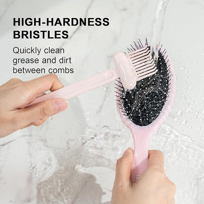 RHOS 2-in-1 Hair Brush Cleaner and Remover Tool