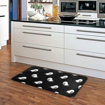 Halloween Spooky Ghosts Kitchen Rug Kitchen Mat Runner Rugs Non Slip Laundry Floor Door Mats Soft Doormat Carpet Home Decor 39 X 20 Inch