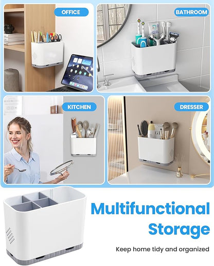 Toothbrush and Toothpaste Holders