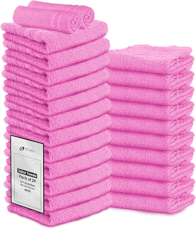 Hand Towels Pink Economy Towels Salon Towels