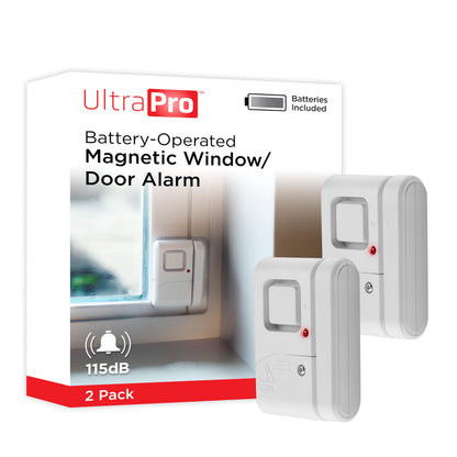 GE 45115 Wireless Magnetic Window Alarms 2 Pack