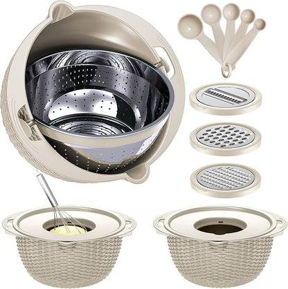 4-1 Colander with Bowl Set