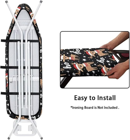 Christmas Deer Extra Thick Ironing Board Covers