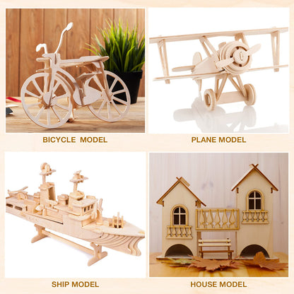 Qunclay 30 Pack 4 x 6 Inch Balsa Wood Sheets for Crafts, Architectural Models, Painting, Wood Engraving, Airplane Kits