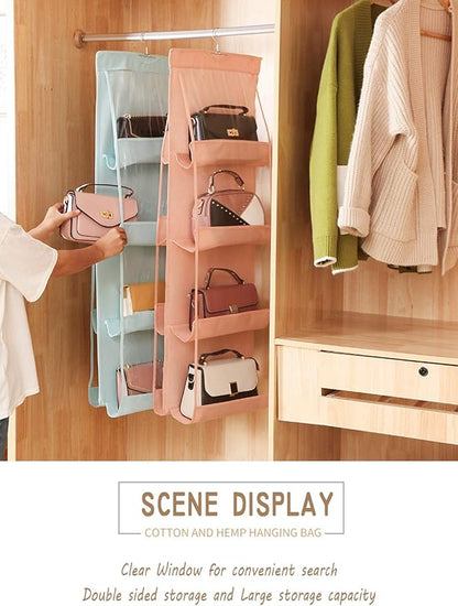 AARAINBOW 1 Pack Hanging Handbag Purse Organizer, Handbag Organizer