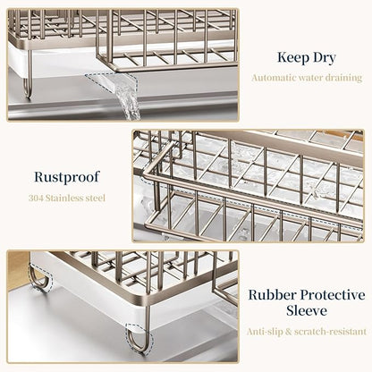 Consuemst Sponge Holder for Kitchen Sink