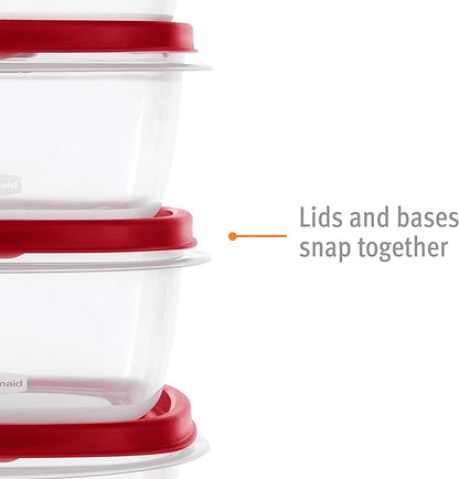 Rubbermaid 60-Piece Food Storage Containers