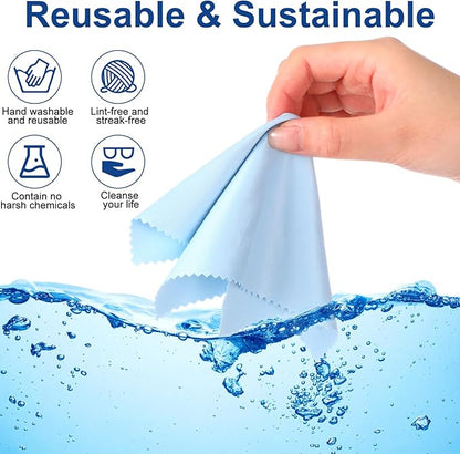 Frienda 50 Pcs Microfiber Cleaning Cloth