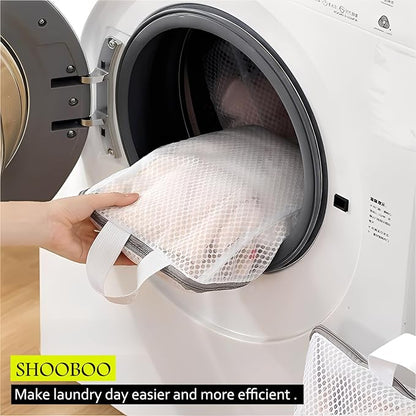 2-Pack Hanging Laundry Bag for Washing Machine, Large & XL Mesh Laundry Bags