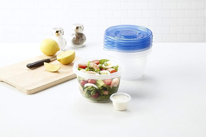 GladWare To Go Lunch Food Storage Containers | Easy to Use Glad Food Storage