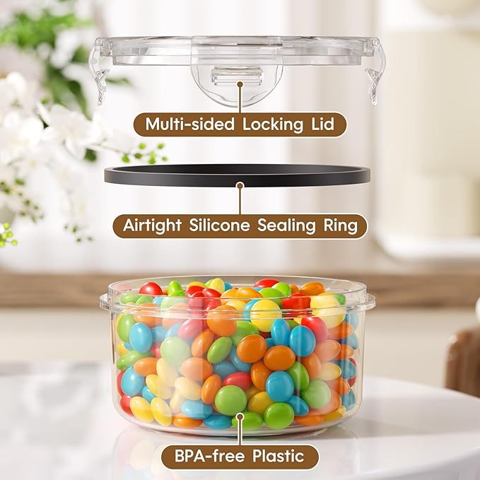 50 PCS Food Storage Containers