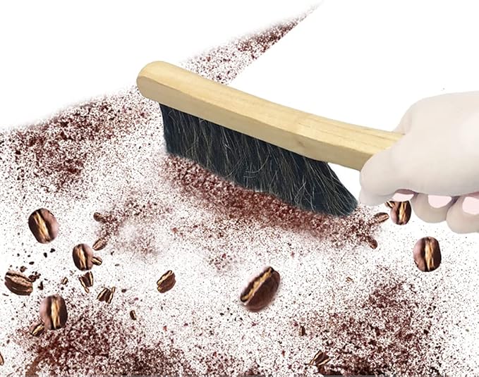 Counter Brush for Furniture Patio Woodworking Drafting Cleaning, Wooden Handle