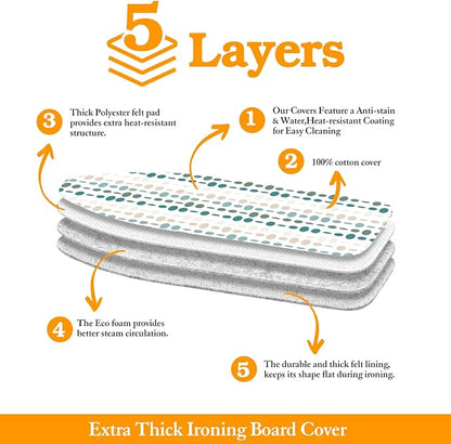 BNDX Extra-Wide Ironing Board Cover