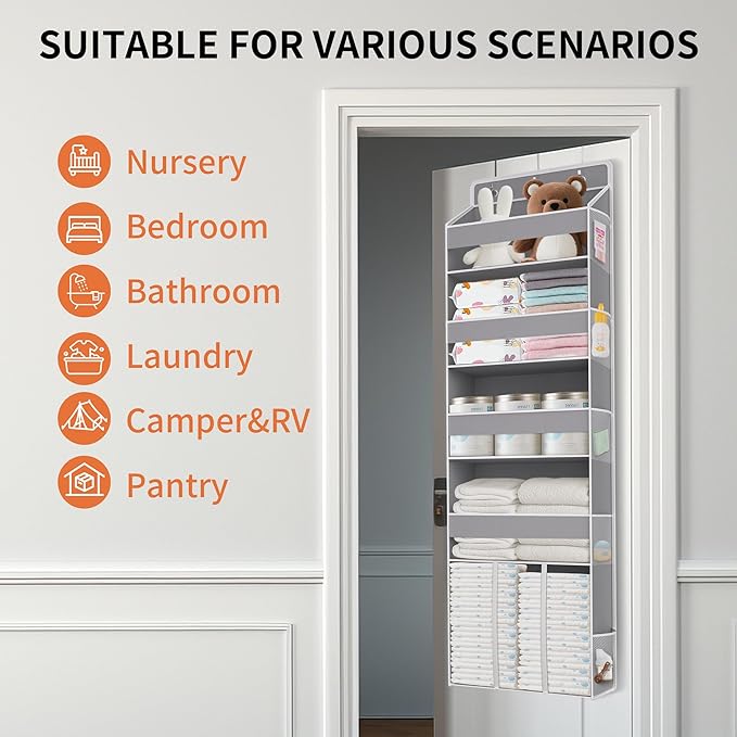 Heavy Duty Over the Door Organizer