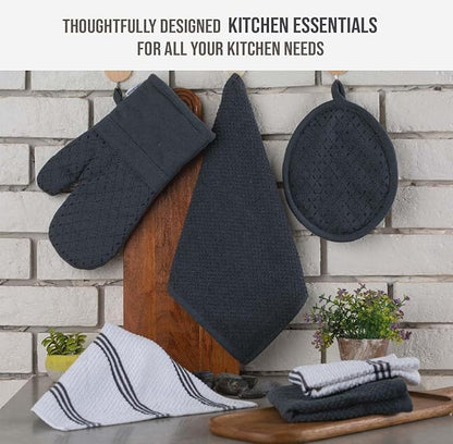 LANE LINEN Kitchen Towels and Dishcloths Sets