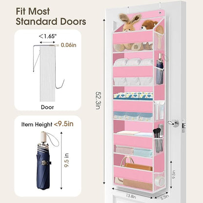 5-Tier Over The Door Organizer Hanging Storage Organizers