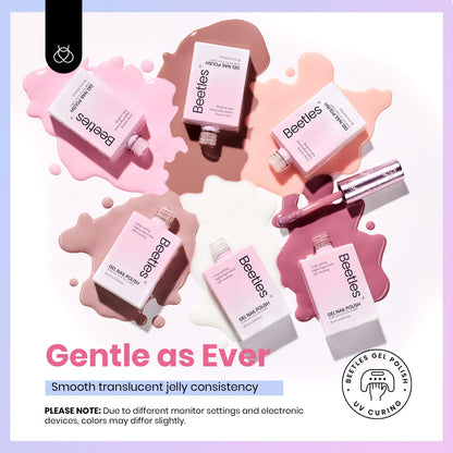 Beetles Cat Eye Gel Nail Polish Set, 6 Colors Glitter Red Pink Shiny Brown Burgundy Purple Blue Green Magnetic Effect Sparkle Stunning Nail Gel Polish Kit Soak Off UV Manicure Gifts for Women