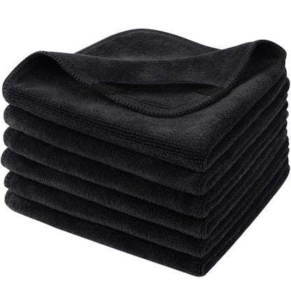 SINLAND Microfiber Facial Cloths Fast Drying Washcloth 12inch x 12inch