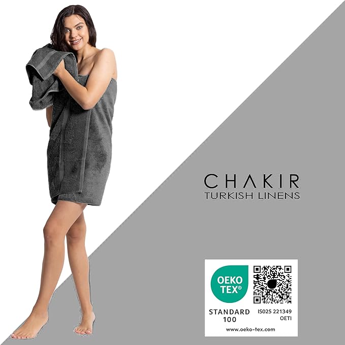 Chakir Turkish Linens |Hotel & Spa Quality 100% Cotton Premium Turkish Towels |